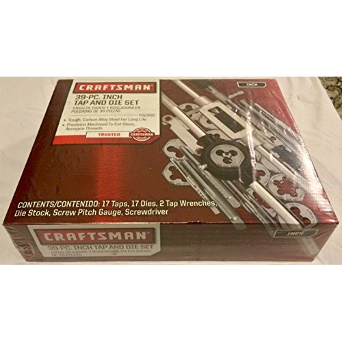 Craftman 39-pc Inch Tap and Die Set
