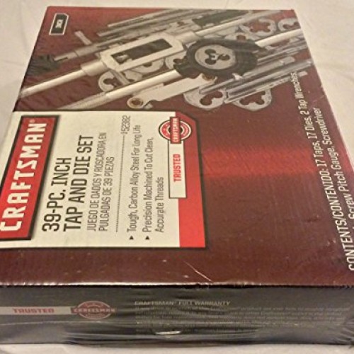 Craftman 39-pc Inch Tap and Die Set
