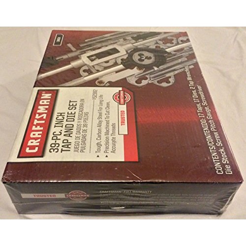 Craftman 39-pc Inch Tap and Die Set