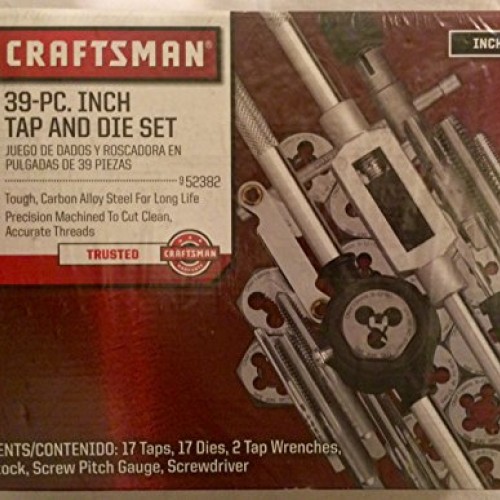 Craftman 39-pc Inch Tap and Die Set