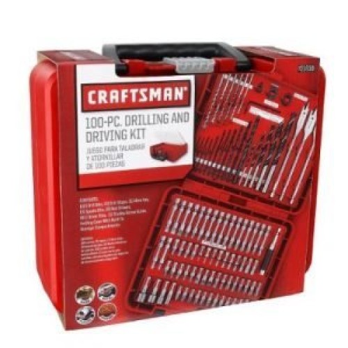 Craftsman 100 Piece drilling and driving kit