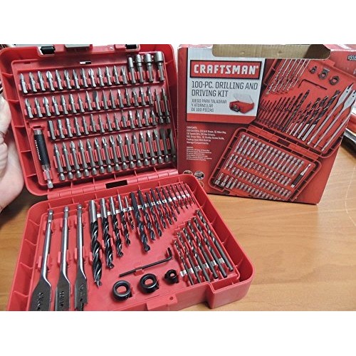 Craftsman 100 Piece drilling and driving kit