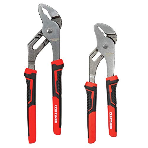 CRAFTSMAN Pliers, 8 & 10-Inch, 2-Piece Groove Joint Set CMHT82547