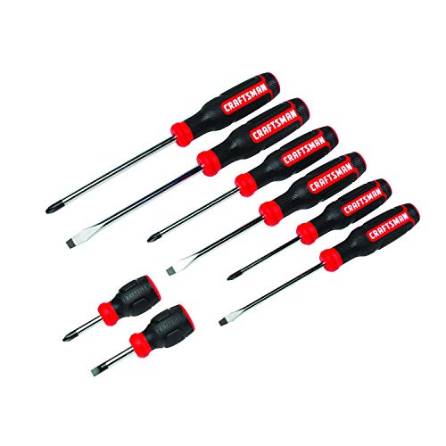 CRAFTSMAN Screwdriver Set, Assorted, 8-Piece CMHT65075