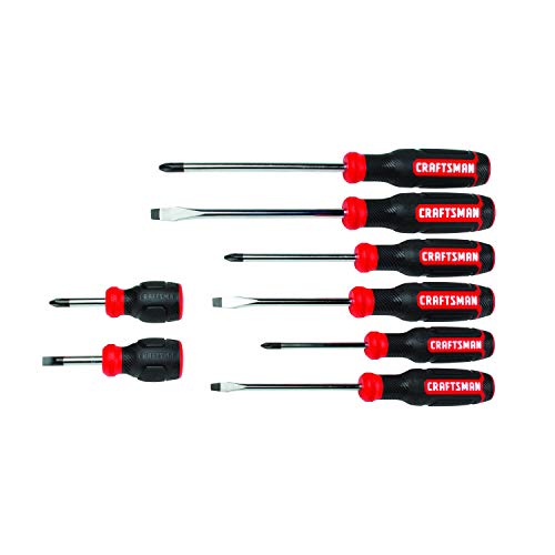 CRAFTSMAN Screwdriver Set, Assorted, 8-Piece CMHT65075