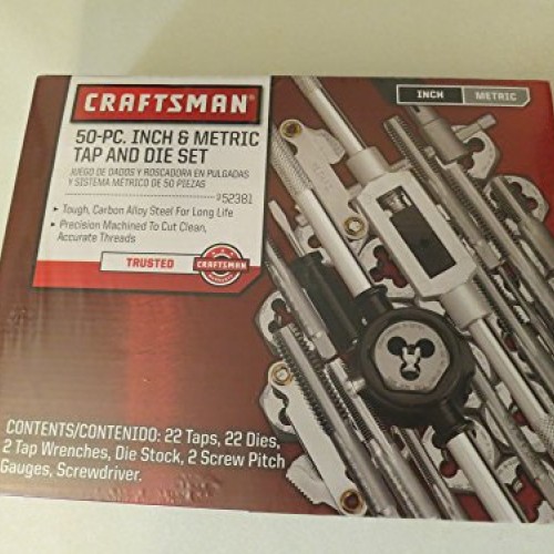 Craftsman Tap & Die SET 50pc Sae-met