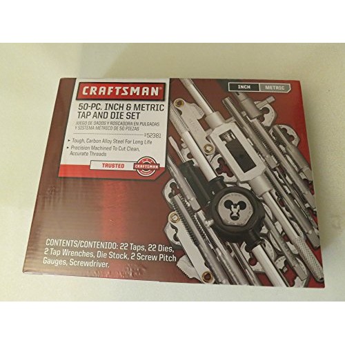 Craftsman Tap & Die SET 50pc Sae-met
