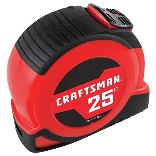 CRAFTSMAN Tape Measure, Self-Lock, 25-Foot CMHT37225S