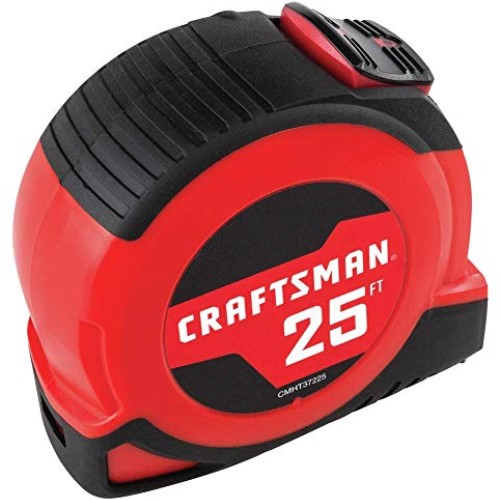 CRAFTSMAN Tape Measure, Self-Lock, 25-Foot CMHT37225S