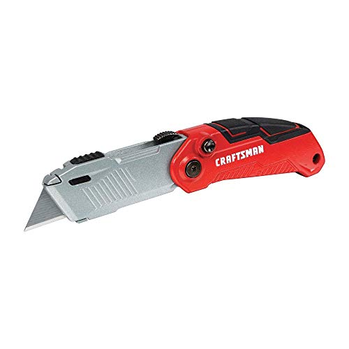 CRAFTSMAN Utility Knife, Assisted Opening, Folding Retractable wit...