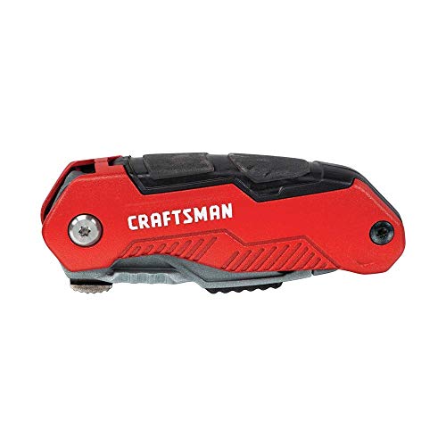 CRAFTSMAN Utility Knife, Assisted Opening, Folding Retractable wit...