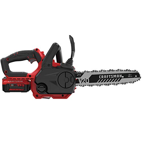 CRAFTSMAN V20 Cordless Chainsaw, 12-Inch CMCCS620M1