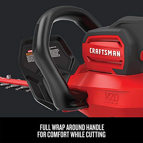CRAFTSMAN V20 Cordless Hedge Trimmer, 22-Inch CMCHTS820D1