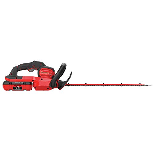 CRAFTSMAN V60 Cordless Hedge Trimmer, 24-Inch CMCHTS860E1