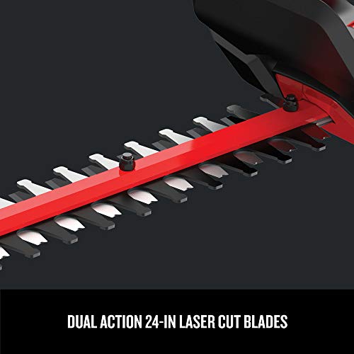 CRAFTSMAN V60 Cordless Hedge Trimmer, 24-Inch CMCHTS860E1