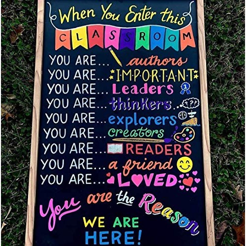 Liquid Chalk Markers for Blackboards - Use as Glass Window Markers...