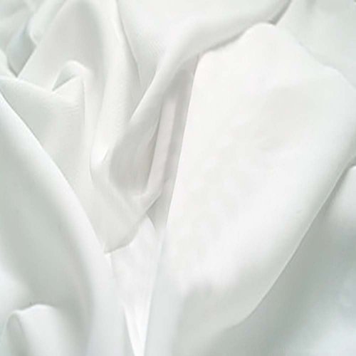 CRAFTY CUTS 2-Yards Cotton Fabric, White Solid 22164-G55583