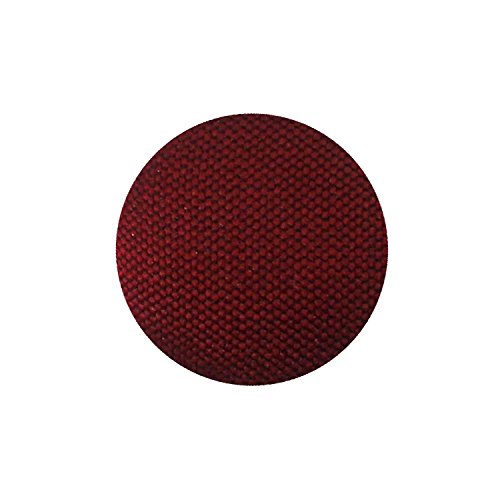 Taffeta Fabric Round 12 Pieces Handmade Maroon Buttons Sewing DIY ...