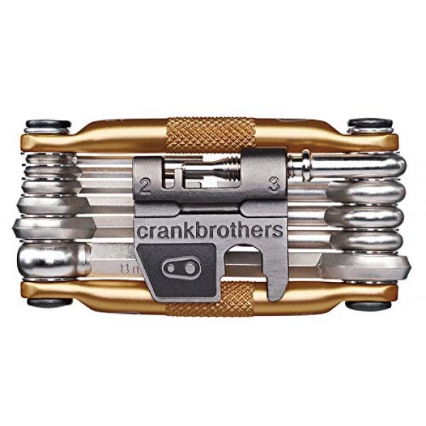 Multi Bicycle Tool 17-Function, Gold