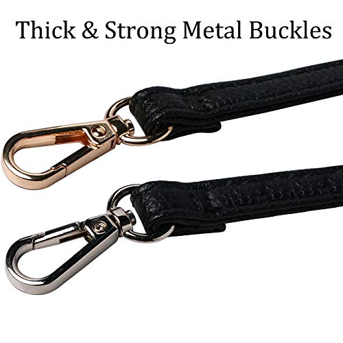 Craxoo Purse Strap | Non Adjustable Faux Grain Leather Replacement...
