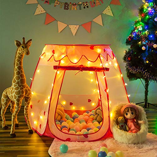 crayline Pop Up Princess Tent with Star Light, Toys for 1&2&3 Year...