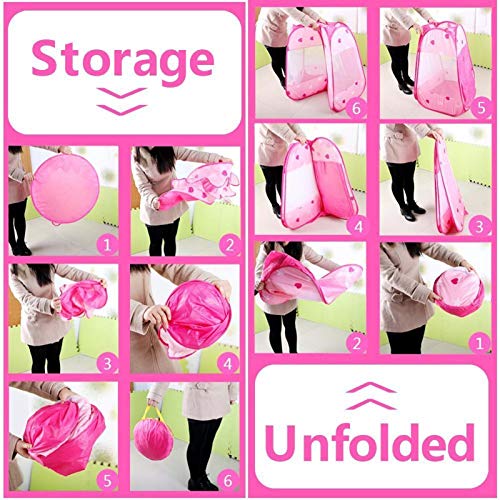 crayline Pop Up Princess Tent with Star Light, Toys for 1&2&3 Year...