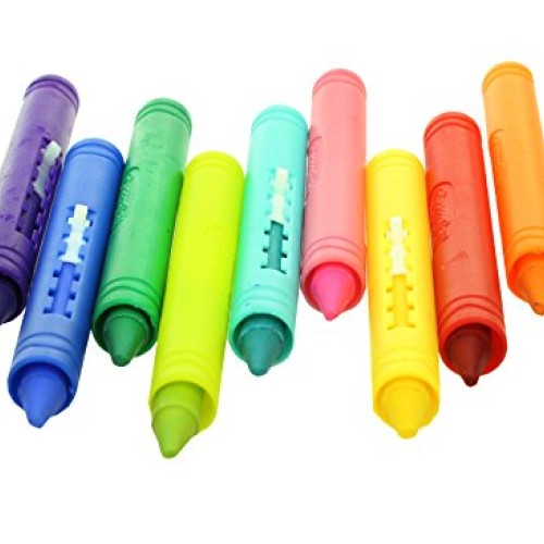 Crayola Bathtub Crayons, Assorted Colors 9 ea