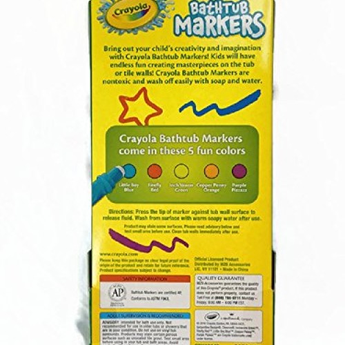Crayola Bathtub Markers with 1 Bonus Extra Markers AND Crayola Bat...