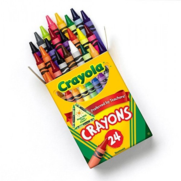 Crayola Classic Color Pack Crayons, 24 Count, Pack of 4