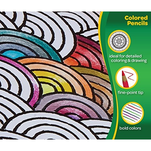 Crayola Colored Pencils, Adult Coloring, Stocking Stuffers for Tee...