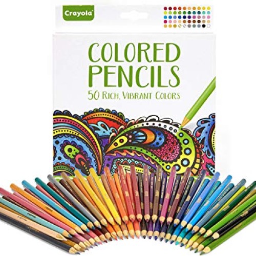 Crayola Colored Pencils, Adult Coloring, Stocking Stuffers for Tee...