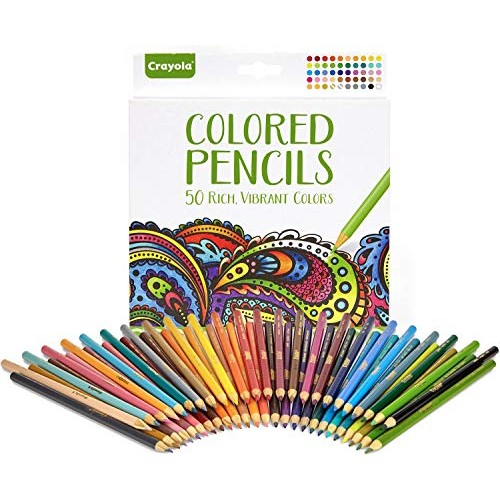 Crayola Colored Pencils, Adult Coloring, Stocking Stuffers for Tee...
