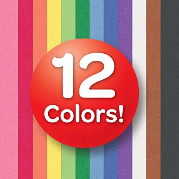 Crayola Construction Paper, 240 Count, Assorted Colors