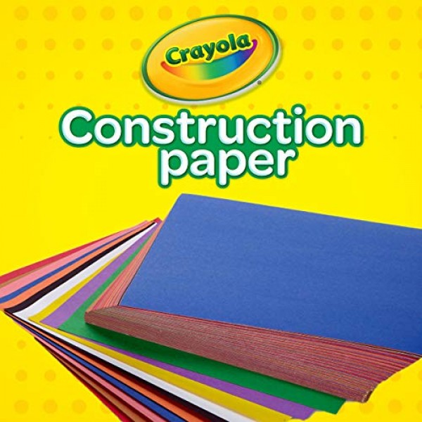 Crayola Construction Paper, 240 Count, Assorted Colors