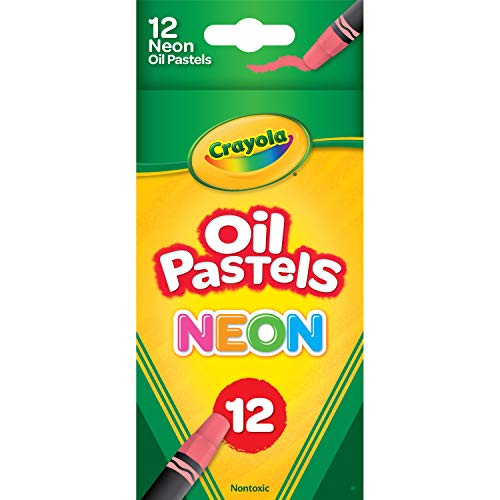 Crayola Oil Pastels, Assorted Neon Colors, Gift for Kids & Adults,...