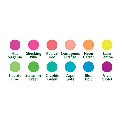 Crayola Oil Pastels, Assorted Neon Colors, Gift for Kids & Adults,...