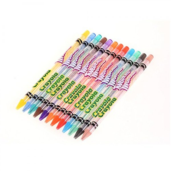 Crayola Twistables Colored Pencils, 12 Count, Assorted Colors