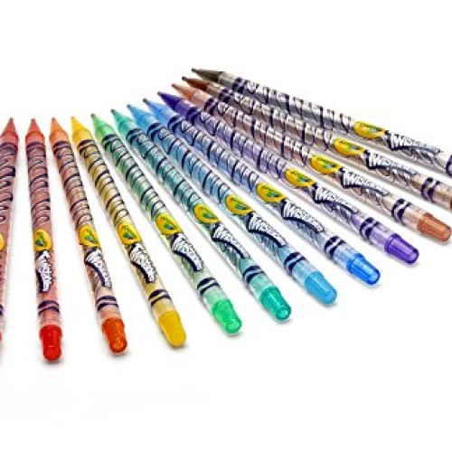 Crayola Twistables Colored Pencils, 12 Count, Assorted Colors