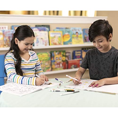 Crayola Ultra Clean Washable Markers, Fine Line Marker Set, Stocki...