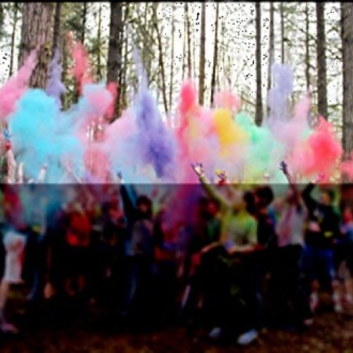CraZeeColors Holi Color Powder- 100 Assorted Vibrant Color Packets...