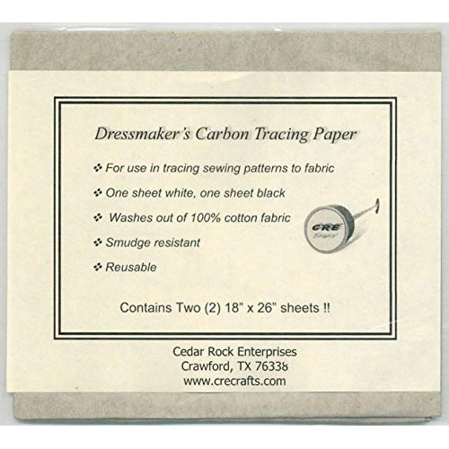 Sewing Pattern Carbon Tracing Paper by CRE, Transfer Patterns to F...