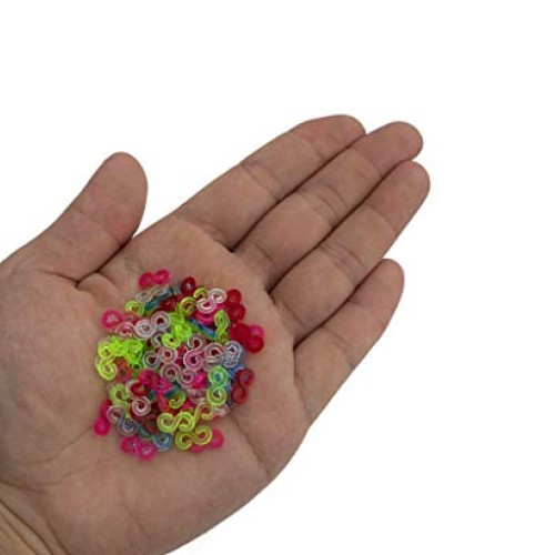 Creammuffin S Clips Connectors Rubber Connectors Refills for Loom ...