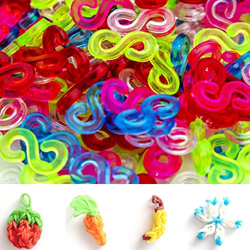 Creammuffin S Clips Connectors Rubber Connectors Refills for Loom ...