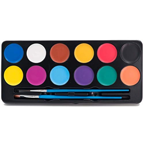 Face Paint Kit for Kids - Vibrant Face Painting Colors, Stencils &...