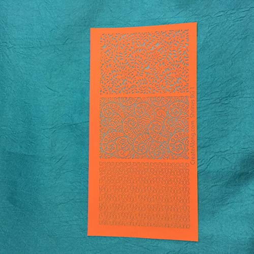 Silkscreen Stencil Shrines 1 3 Patterns for Crafting for Polymer C...