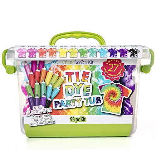 Create Basics Tie Dye Party Tub