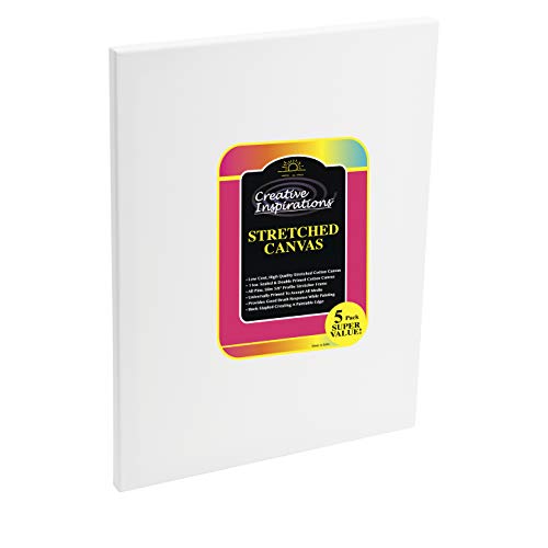 Creative Inspirations Artist Pre Stretched Canvas for Painting, 5/...