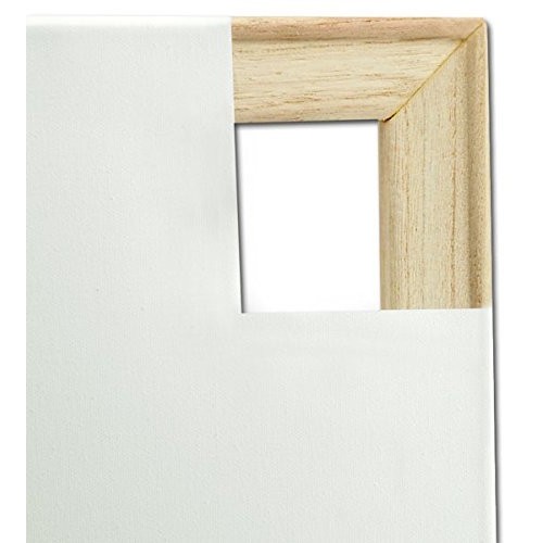 The Edge All Media Cotton Deluxe Stretched Canvas - Paintable Edge...