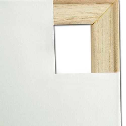 The Edge All Media Cotton Deluxe Stretched Canvas - Paintable Edge...
