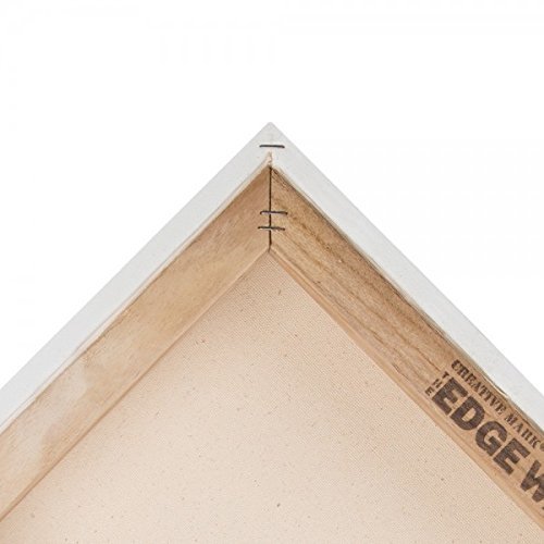 The Edge All Media Cotton Deluxe Stretched Canvas - Paintable Edge...